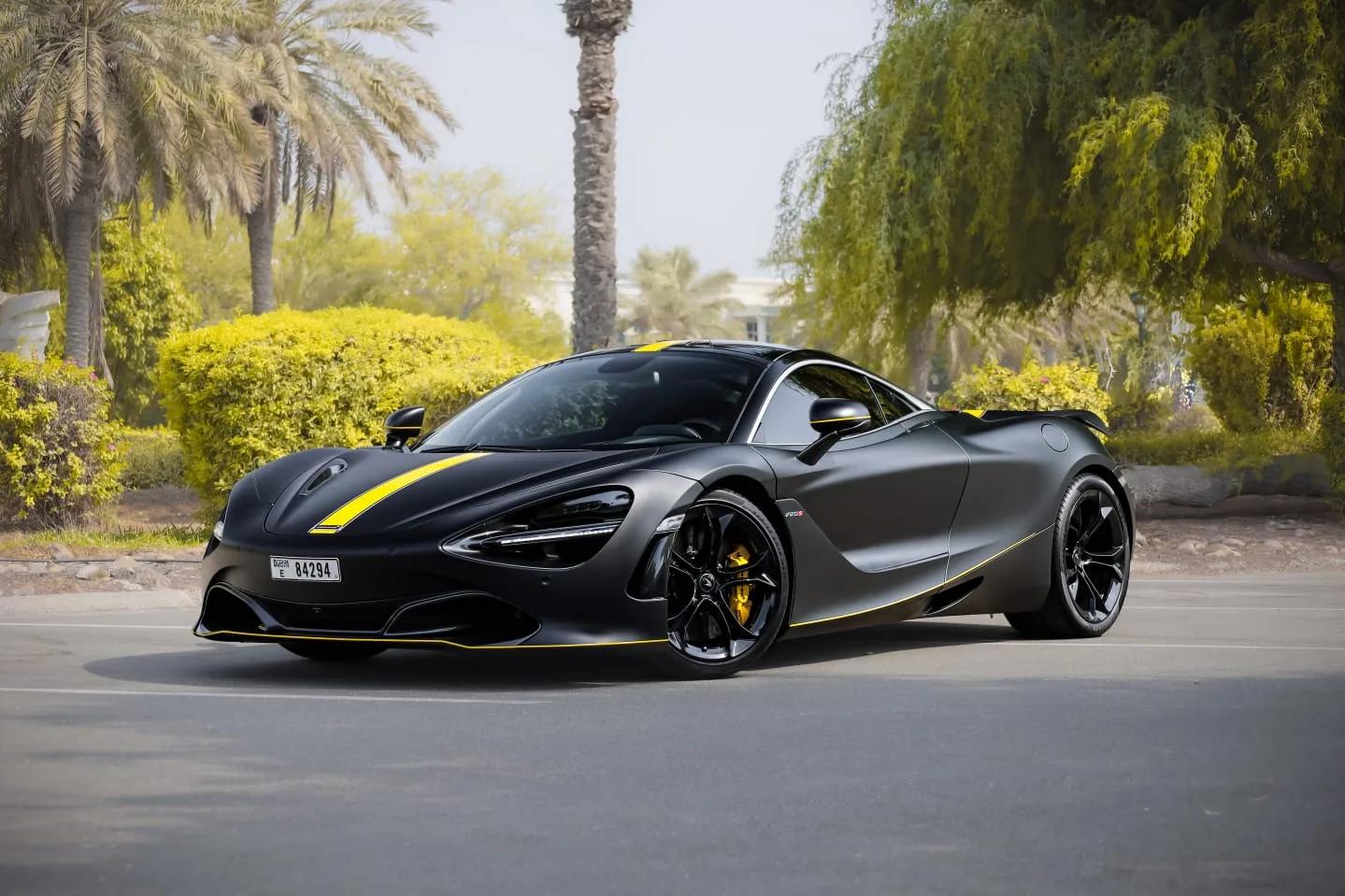McLaren 720s Spider rental Dubai